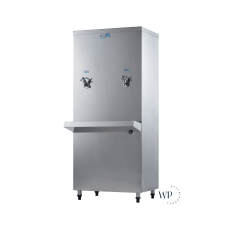 Bebedouro Coluna 60L – 2 Torneiras Inox